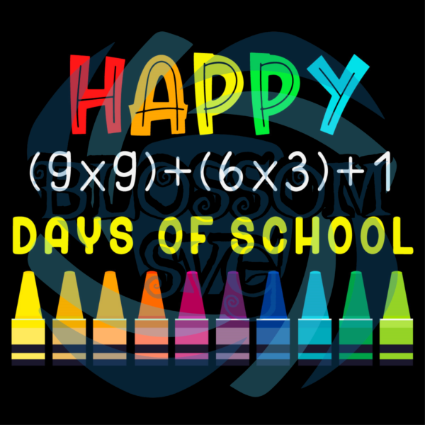Happy 100 Days of School Math Svg SVG060122016