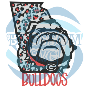 Georgia State Bulldogs With Leopard SVG SVG110122010