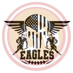 Eagles Logo Digital Download File, Sport Digital Download File