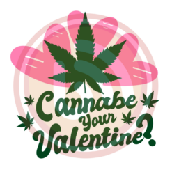 Cannabe Your Valentine Cannabis Love Digital Download File, Weed Svg