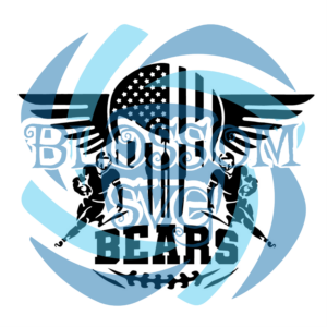Chicago Bears Logo Digital Vector Files, Sport Svg, NFL Svg