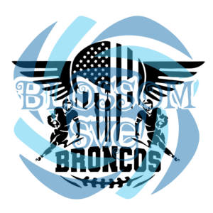 Denver Broncos Logo Digital Vector Files, Sport Svg, NFL Svg
