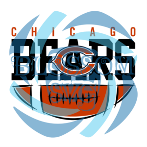 Chicago Bears Football Team Digital Vector Files, Sport Svg