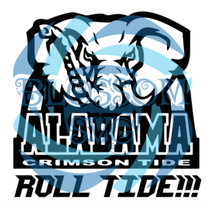 Alabama Crimson Tide Roll Tide Digital Vector Files, Sport Svg