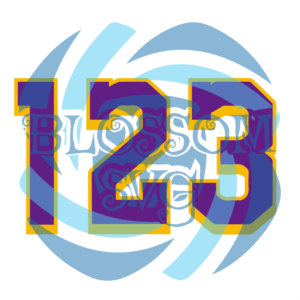 123 Lakers NBA Basketball Team Digital Vector Files, Sport Svg