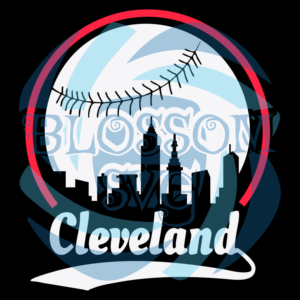 Cleveland Skyline Baseball Svg SVG030122025