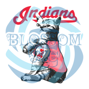 Tattoo Cat I Love Cleveland Indians Svg SVG030122028