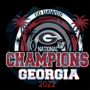 Champions 2021 UGA Bulldogs Braves Digital Vector Files