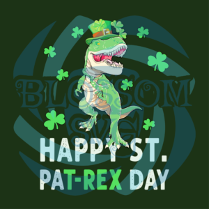 Happy St Pat T Rex Saint Patrick s Day Dinosaur Svg SVG110122038