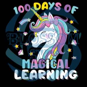 100 Days Of Magical Learning Svg SVG040122004