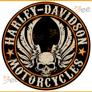 Harley Davidson Skull Svg SVG140122057