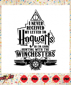 Hogwarts Winchesters Supernatural Svg SVG220122018
