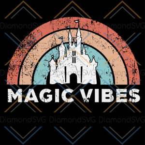 Magic Vibes Castle Svg SVG130122014