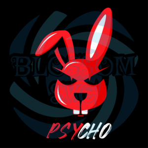 Adorable Psycho Weird Bunny Rabbit Svg SVG120122009