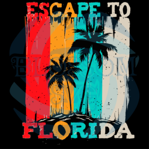 Escape to Florida Svg SVG130122007