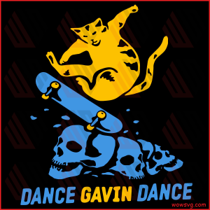 Dance Gavin Dance Cricut Svg, Funny Svg, Funny Cat Svg