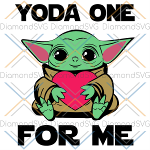 Yoda One For Me SVG SVG140122002