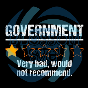 Government Very Bad Would Not Recommend Funny Rating Stars Svg SVG010122007