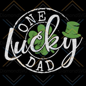 One Lucky Dad Svg SVG240222011