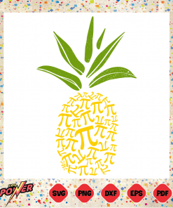 Happy Pie Day Cute Pi Pineapple 3 14 Svg SVG180222028