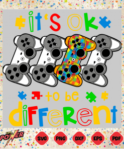 Its Okay To Be Different Svg Instant Download