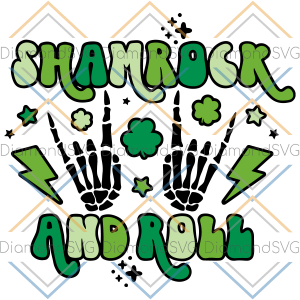 Shamrock And Roll Svg SVG280222030