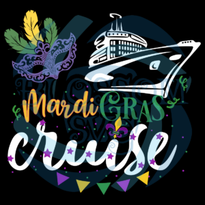 Mardi Gras Cruise Cruising Mask Cruise Ship Svg SVG170222006