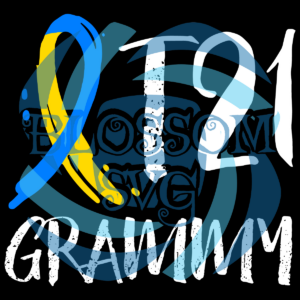 Proud Down Syndrome Grammy Digital Vector Files