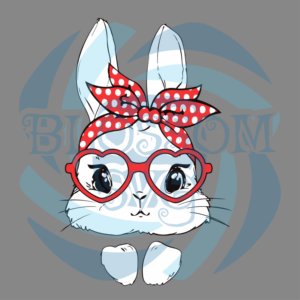 Easter Day Bunny Glasses Svg SVG180222066