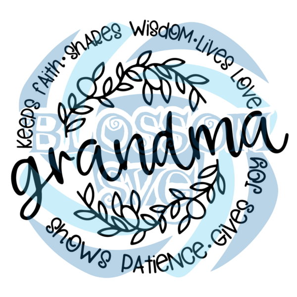 Grandma Keep Faith Share Wisdom Svg SVG050122023