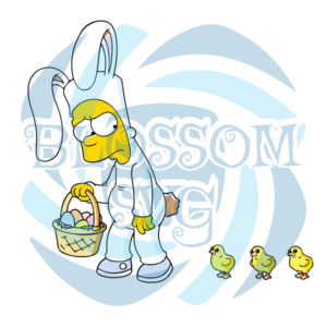 The Simpsons Bart Easter Egg Svg SVG180222059