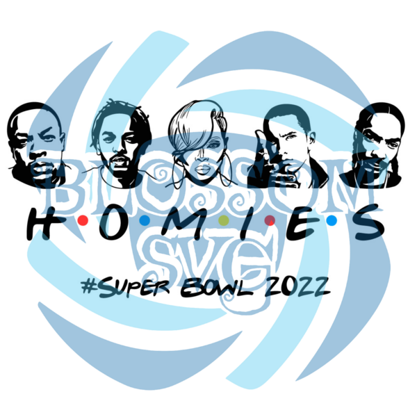 Super Bowl Half Time Homies Digital Vector Files