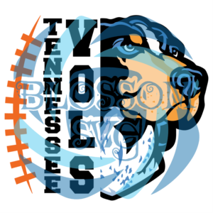 Tennessee Vols Dog Digital Vector Files, Sport Svg