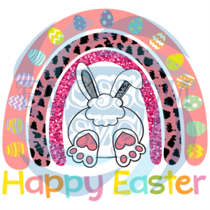 Easter Day Rainbow with eggs Svg SVG210222037