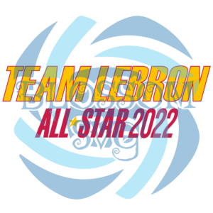 Team Lebron All Star 2022 Digital Vector Files