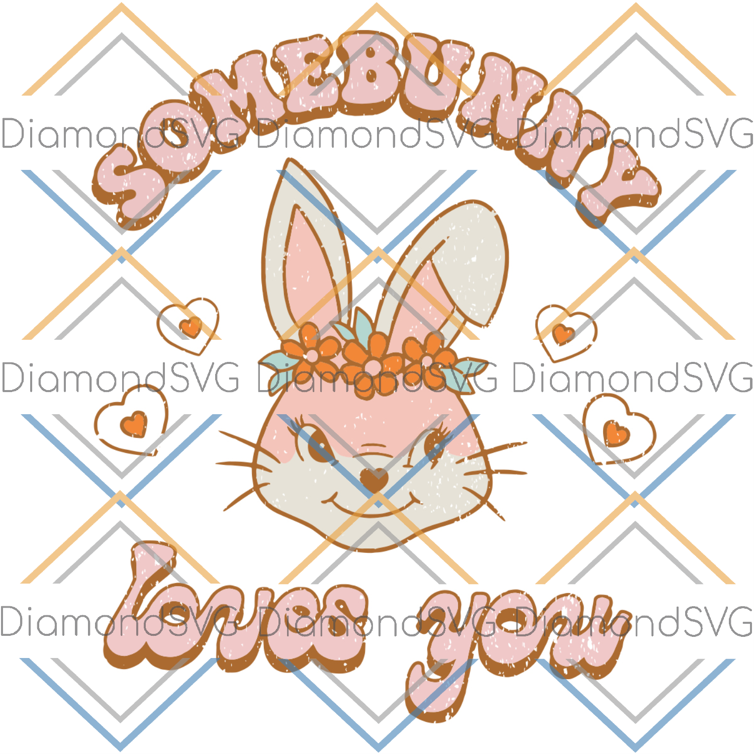 Somebunny Loves You Svg Cricut Explore, Bunny Love Svg