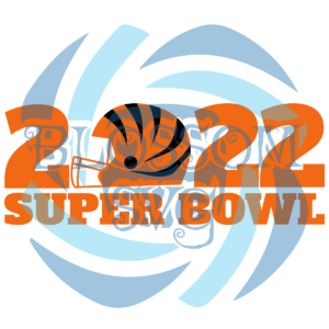 Super Bowl 2022 Bengals Digital Vector Files, NFL Svg