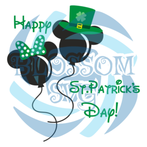 Happy St Patrick s Day Mickey Minnie Svg SVG280222010