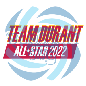 Team Durant All Star 2022 Digital Vector Files
