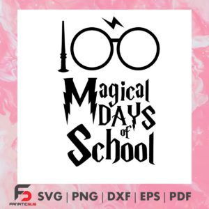 100 Magical Days of School Svg SVG190122020