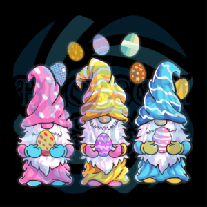 Gnome Easter Hold Easter Eggs Svg SVG180222064
