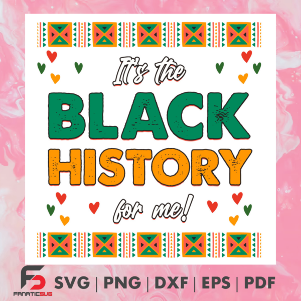 Its The Black History For Me Svg SVG200122022