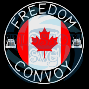 Canada Flag Freedom Convoy 2022 Svg SVG120222006