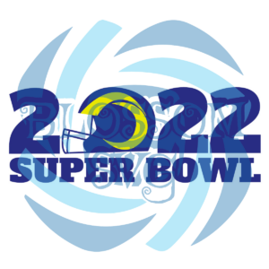 Super Bowl 2022 Digital Vector Files, LA Rams Svg
