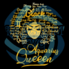 Aquarius Queen Birthday Digital Vector Files