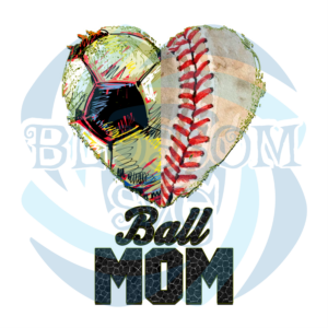 Ball Mom Heart PNG CF290322018