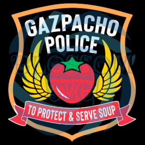 Gazpacho Police To Protect And Serve Soup Svg SVG150222023