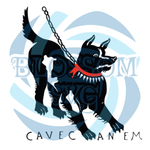 Cave Canem Beware Of Dog Svg SVG180222045