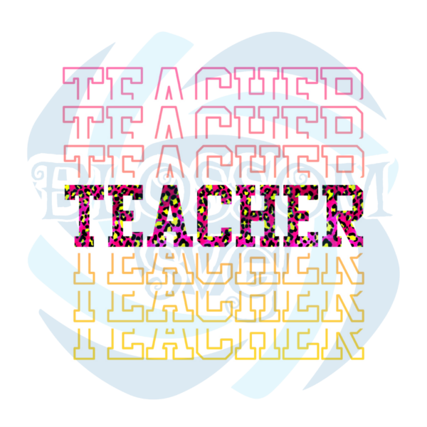 Teacher Word Art PNG CF080322005
