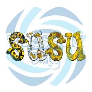 Susu Sunflower Pattern PNG CF180322012